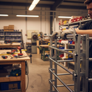 Dark Slate Gray Premium Oval Chrome Tube - 30mm x 15mm for Wardrobe and Towel Rails