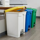 45 litre Pedal Operated Recycling Bin, Polypropylene