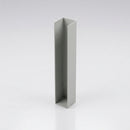 UF1 Aluminium Fascia Board Joint Cover - U Return Profile — RAL 7035