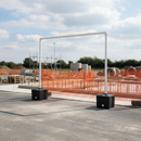 Gray Premium Waterfilled Metro Ballast Blocks - Twin Pack for Goalposts