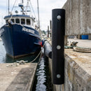 Rubber D-Section Dock Bumper 900 × 150 × 150 mm
