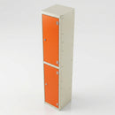 2-Door Laminate Splash Locker with Galvanised Steel Frame (view 2)