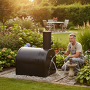 Dark Olive Green Heavy Duty Underground D-shaped 1000 Litre Water Tank for Potable Water Storage