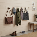 Premium Flat Disc Aluminium Coat Hooks - 5 Pack, Durable and Stylish for Home and Workshop Organization