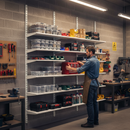 Dark Slate Gray Premium Twin Slot Uprights - Versatile and Durable Support System