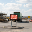 Light Gray Custom High-Performance 1050 x 750mm Sign with Customisation Options