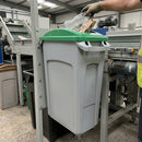 60L mixed recycling bin, slim profile, durable construction