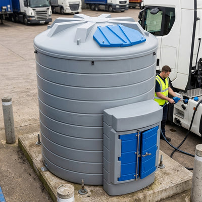 15000L AdBlue Dispensing Tank with Bund and Pump Kit