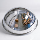 800mm diameter PMMA half-sphere industrial safety dome mirror (view 2)
