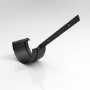 130mm Deepflow Gutter Side Rafter Bracket – Aluminium — Textured Black