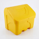 400 Litre Lockable Grit Bin, High-Visibility Yellow with Sloping Lid (view 2)