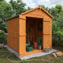 Apex Double Door Windowless Shed 12mm Cladding
