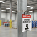 Light Slate Gray Premium Universal Channel Clamp Sign Fixing - 36'' Band