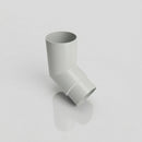 Flush Joint Aluminium Downpipe Bends 63mm Diameter — RAL 7035 / 112.5 Deg