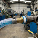 3/4" BSP x 20mm Brass Hosetail Kit with Clip and PTFE Tape