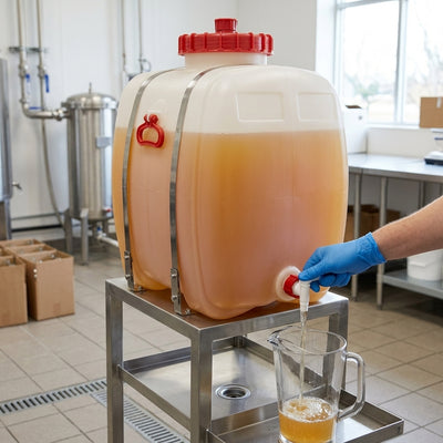 Food Grade PE 100L Beverage Tank, 630 × 420 × 670mm
