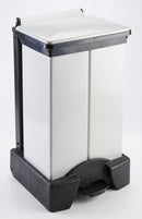 65 litre plastic fire-retardant twin-body sackholder with pedal (view 2)