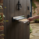 Premium Internal Draught Excluder Letterbox with Adjustable Sleeve for Doors 20-40mm Thick