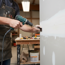 Gray Premium 10mm Bullnose Corner Joint Trim - 40mm x 630mm - Durable Aluminium Edging