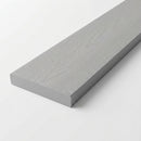 Composite Deck Board 3.6m Light Grey Solid Edge (view 2)