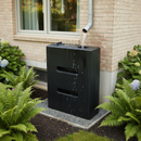 Dark Slate Gray Premium Tall Rectangular 400 Litre Baffled Water Storage Tank