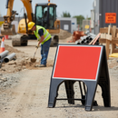 Dark Gray Premium Red Sign 600 x 450mm with Robust Design