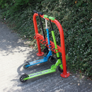 Dark Slate Gray Premium Single Sided Kids Scooter Rack for Schools