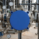 8" Class 150 Flange Stud Hole Insert - Blue LDPE