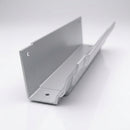 Moulded Ogee Aluminium Gutter Length 125 x 100mm x 1.83m — RAL 9006
