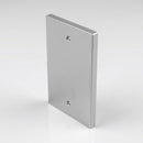 Aluminium Downpipe Access Plate 72x72mm — RAL 9006