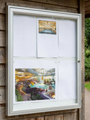 6x A4 Single-Sided Outdoor Poster Case – Aluminium Frame