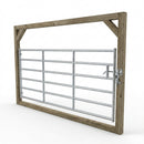 6 Rail Cattle Hurdle Gate - Durable Timber Construction (view 2)