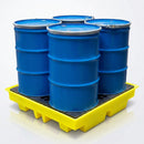 Four-Drum Spill Pallet Low Profile 1280 × 1280 × 275mm (view 2)