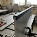 Square Rubber Edge Protector 6.4x6mm for 3mm Panels - 50m EPDM