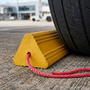 Yellow Aircraft Tyre Stop Block 175 x 160 x 1000mm