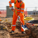 Sienna Premium Insulated Trenching Shovel with Treaded Grip - 10,000v Tested