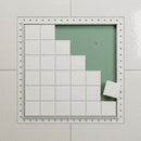 Tile-In Access Panel 205x205mm - Non-Fire Rated, Lift Out Door