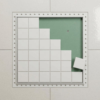 Tile-In Access Panel 205x205mm - Non-Fire Rated, Lift Out Door