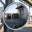 600mm Wide Angle Convex Safety Mirror, 180° Vision, P.A.S Optics