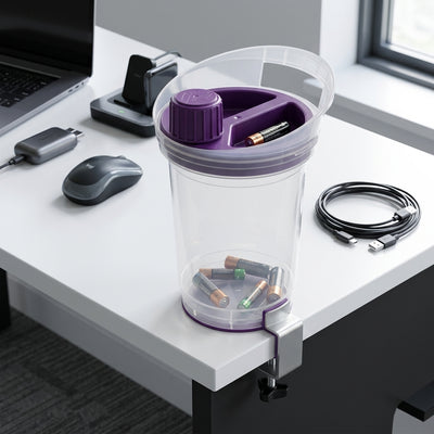Desk Top Mini Battery Recycling Bin – 3 Litre Capacity