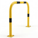 60mm Steel Tube Protection Guard Barrier with Base Plates (view 2)