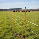 Olive Drab Premium Insulated Fence Pin 1300mm Metal Spike for Maximum Safety - Pack of 10