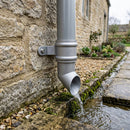 Traditional Aluminium Downpipe Shoe 76mm Diameter
