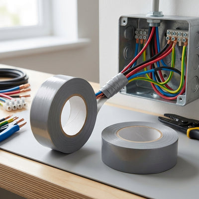 50mm Grey PVC Electrical Insulation Tape - 33m