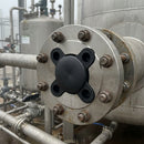 4" Class 900 Flange Stud Hole Insert - Black LDPE