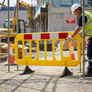 Rosy Brown High-Performance Chapter 8 Road Barrier - Yellow