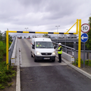 Light Gray Premium Single Leaf Opening Height Barrier for Vehicle Security