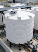 13000 Litre Cone Tank, 13° Angle, UV Polyethylene, 2" Drain