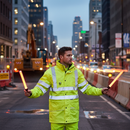 Dark Slate Gray High-Performance Interactive Breathable Jacket with Detachable Hood - Saturn Yellow