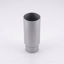 Flush Joint Aluminium Downpipe Length – 76mm Dia x 3m — RAL 9006